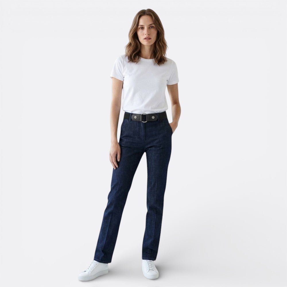 Ceinture élastique avec Boucle - Blanc 90cm | Le monde de la ceinture