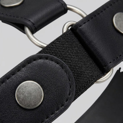 Ceinture élastique avec Boucle - Blanc 90cm | Le monde de la ceinture