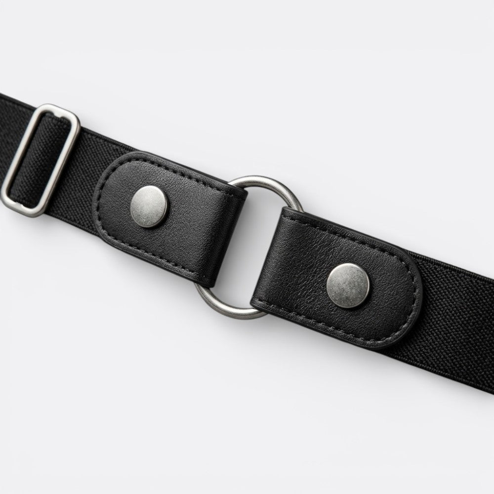 Ceinture élastique avec Boucle - Blanc 90cm | Le monde de la ceinture