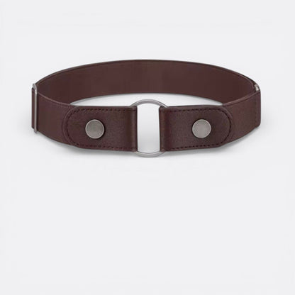 Ceinture élastique avec Boucle - Marron 90cm | Le monde de la ceinture