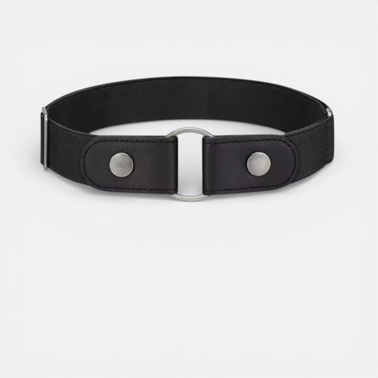 Ceinture élastique avec Boucle - Noir 90cm | Le monde de la ceinture