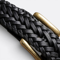 Ceinture en Cuir a Trou - Marron Foncé 95cm | Le monde de la ceinture