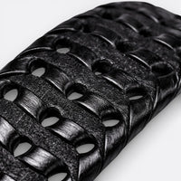 Ceinture en Cuir a Trou - Marron Foncé 95cm | Le monde de la ceinture