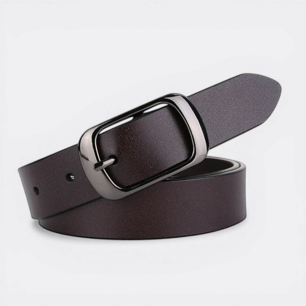 Ceinture en Cuir Femme - Café 105cm | Le monde de la ceinture