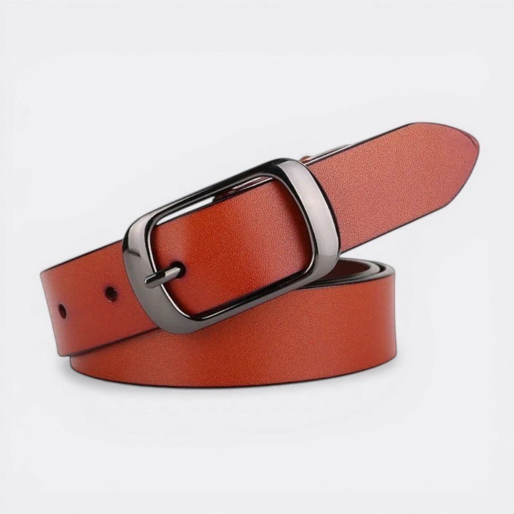 Ceinture en Cuir Femme - Marron 105cm | Le monde de la ceinture