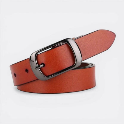 Ceinture en Cuir Femme - Marron 105cm | Le monde de la ceinture