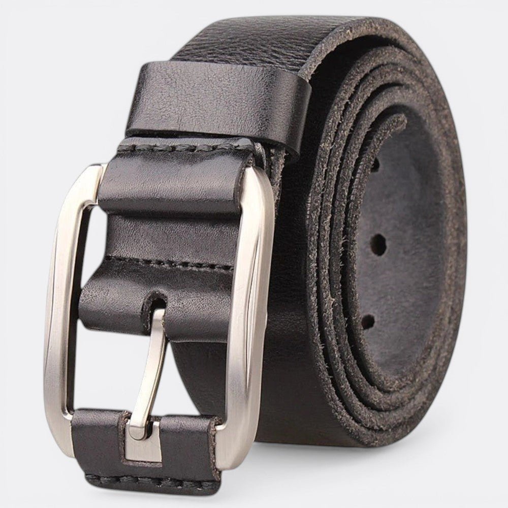 Ceinture en Cuir Homme - Noir 105cm | Le monde de la ceinture