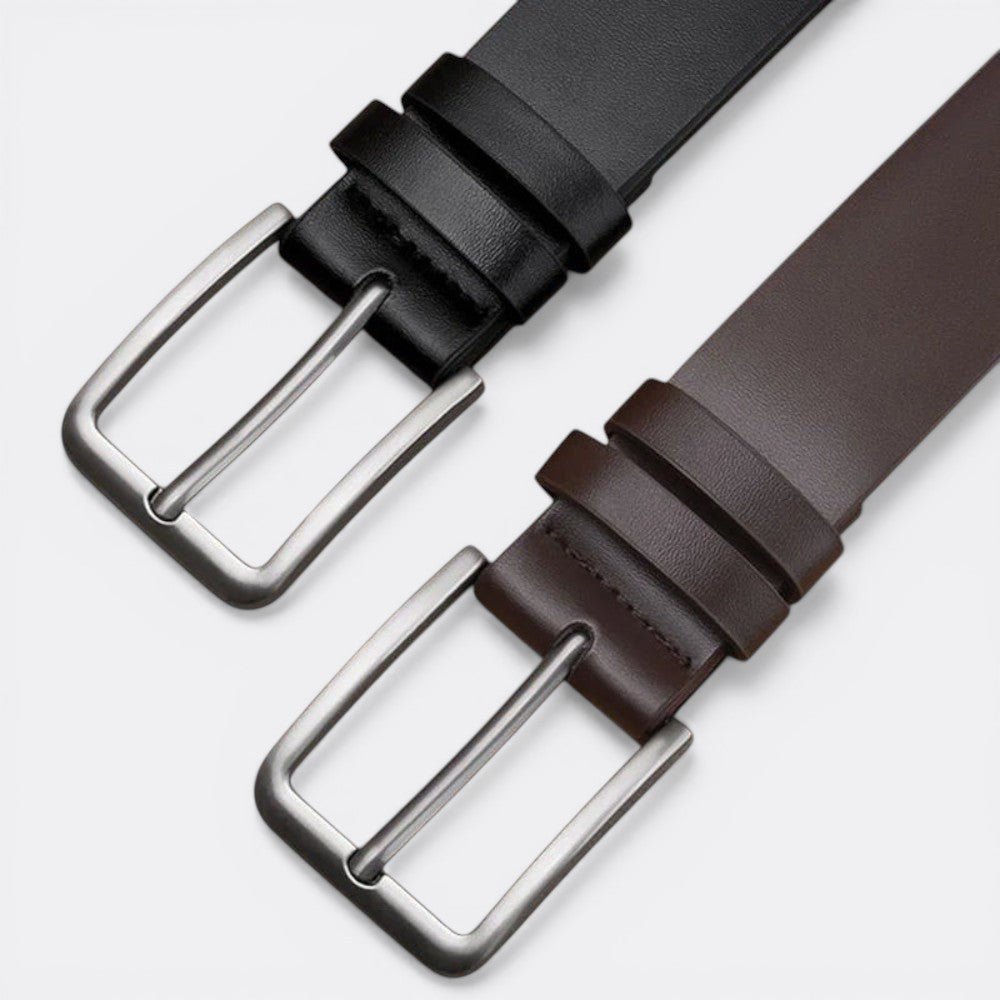 Ceinture en Simili Cuir - Marron Foncé 110cm | Le monde de la ceinture