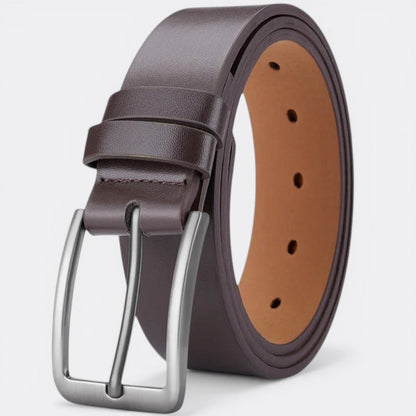 Ceinture en Simili Cuir - Marron Foncé 110cm | Le monde de la ceinture