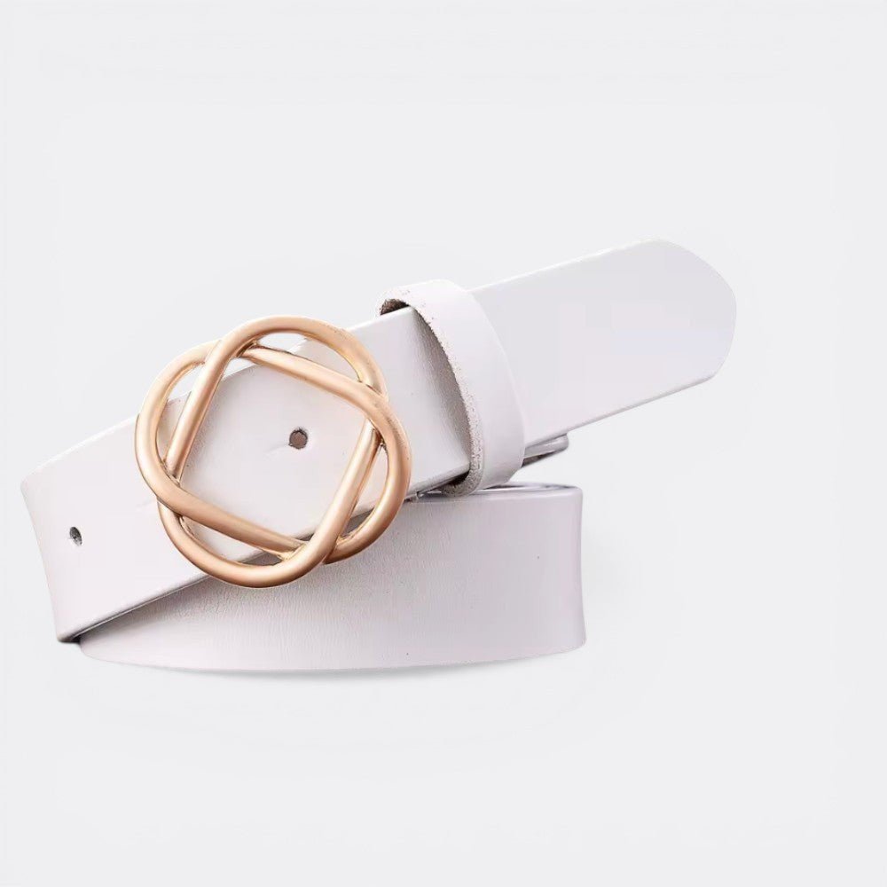 Ceinture Femme Belle Boucle - Blanc 100cm | Le monde de la ceinture