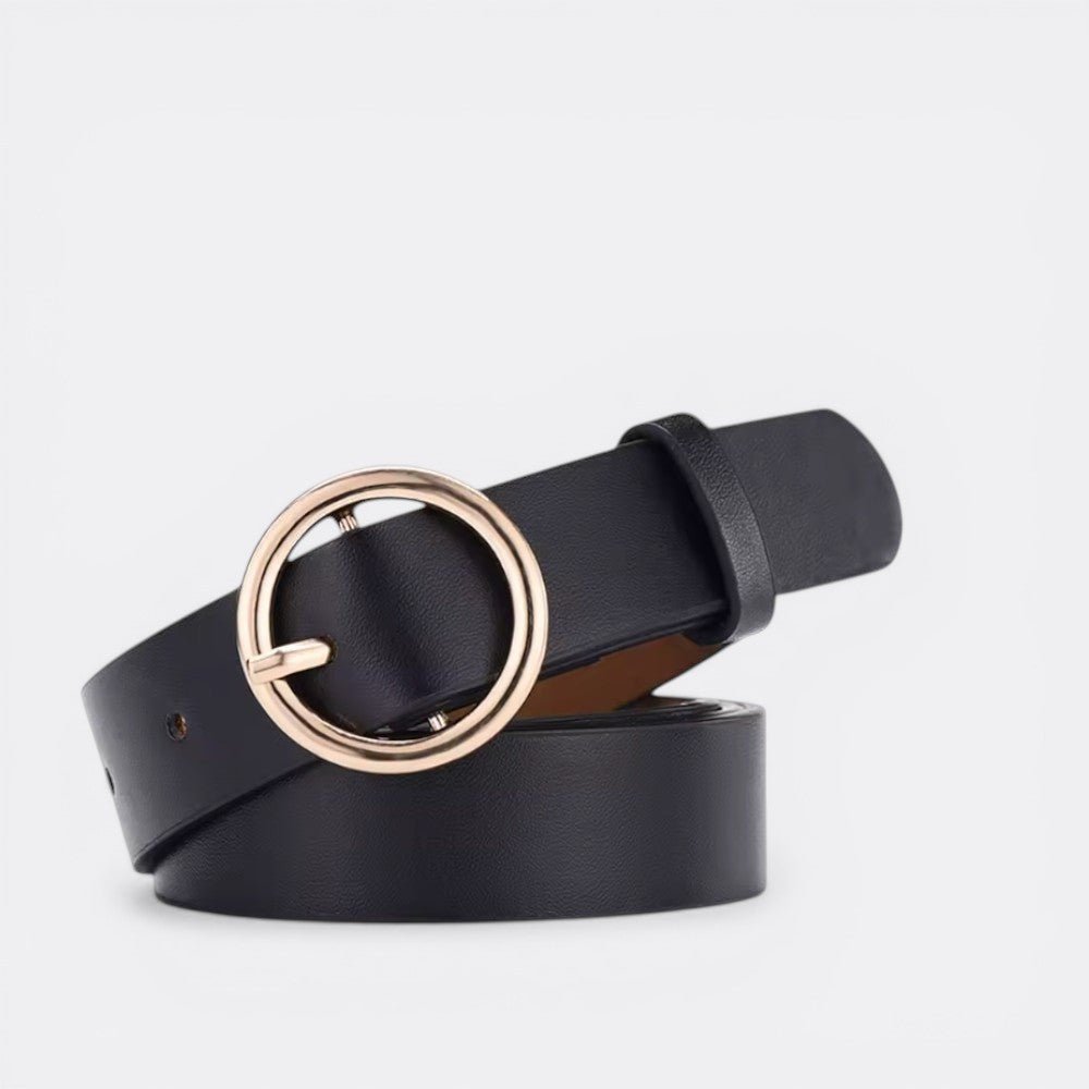 Ceinture Femme en Cuir - Noir 105cm | Le monde de la ceinture