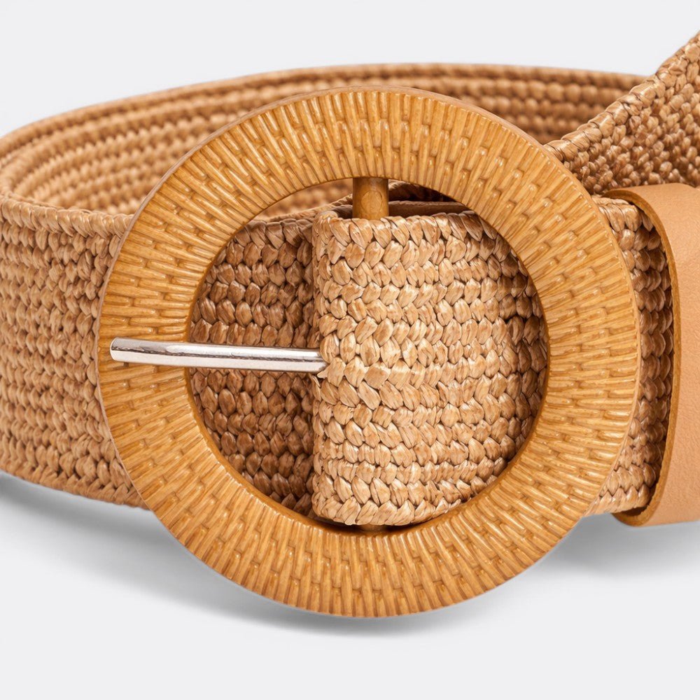 Ceinture Femme Été - Paille Tissée 97cm | Le monde de la ceinture