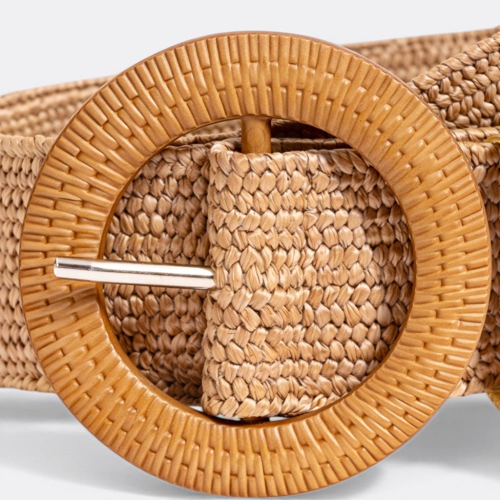 Ceinture Femme Été - Paille Tissée 97cm | Le monde de la ceinture