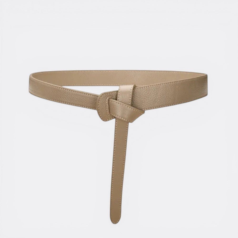 Ceinture Femme Fine sans Boucle - Abricot 108cm | Le monde de la ceinture