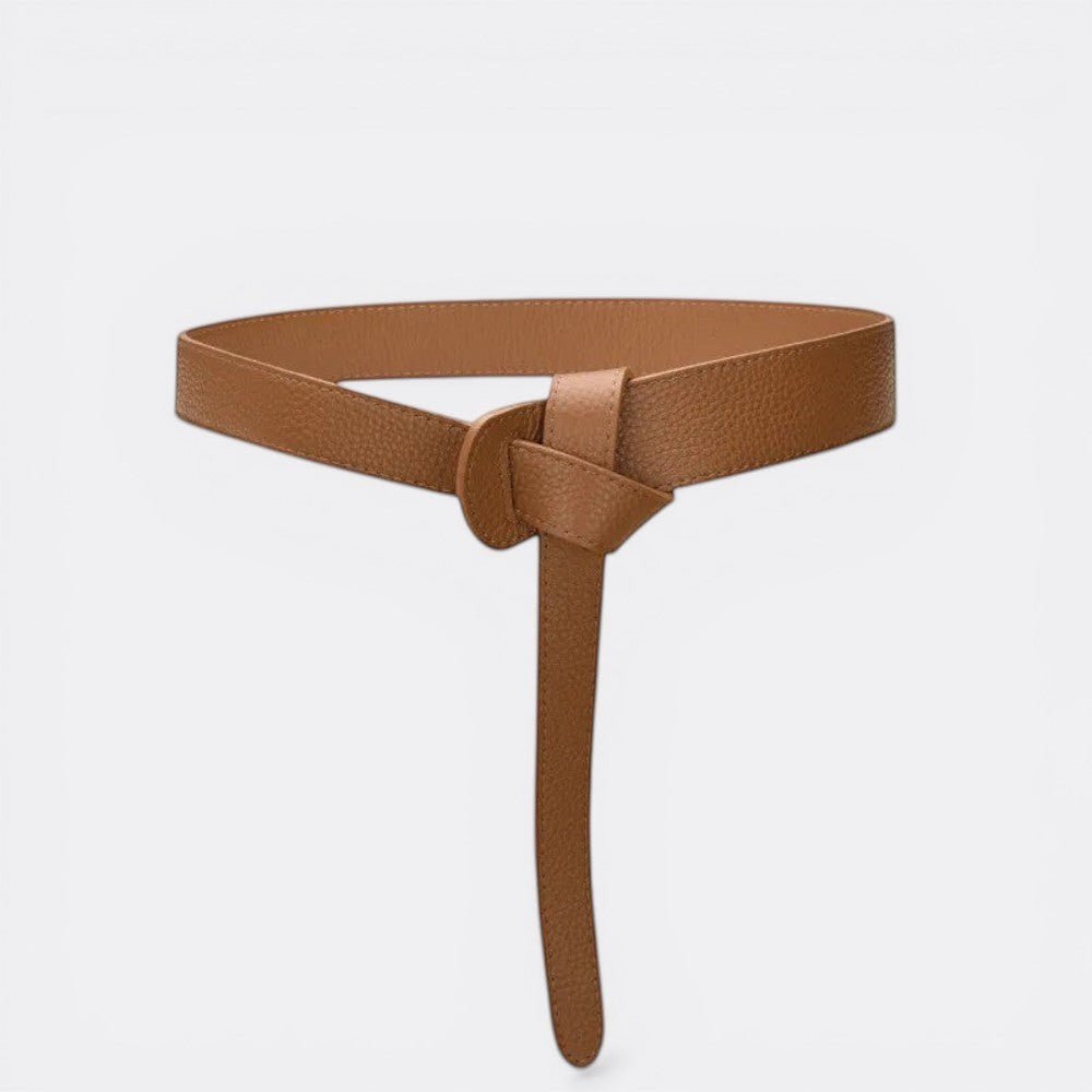 Ceinture Femme Fine sans Boucle - Marron 108cm | Le monde de la ceinture