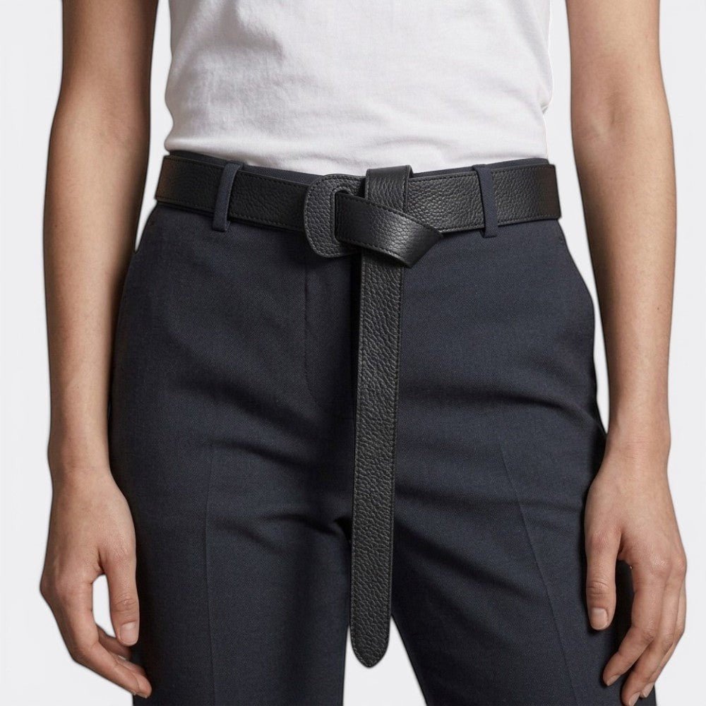 Ceinture Femme Fine sans Boucle - Rouge 108cm | Le monde de la ceinture