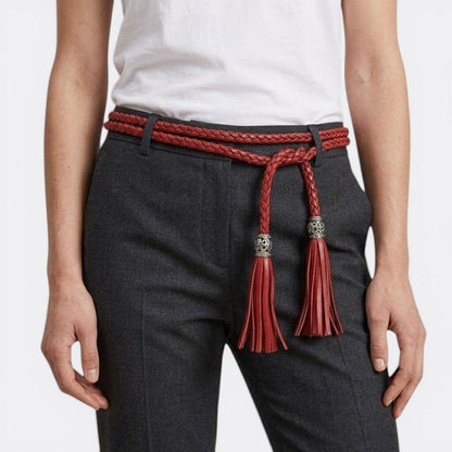 Ceinture Ficelle Femme - Blanc | Le monde de la ceinture