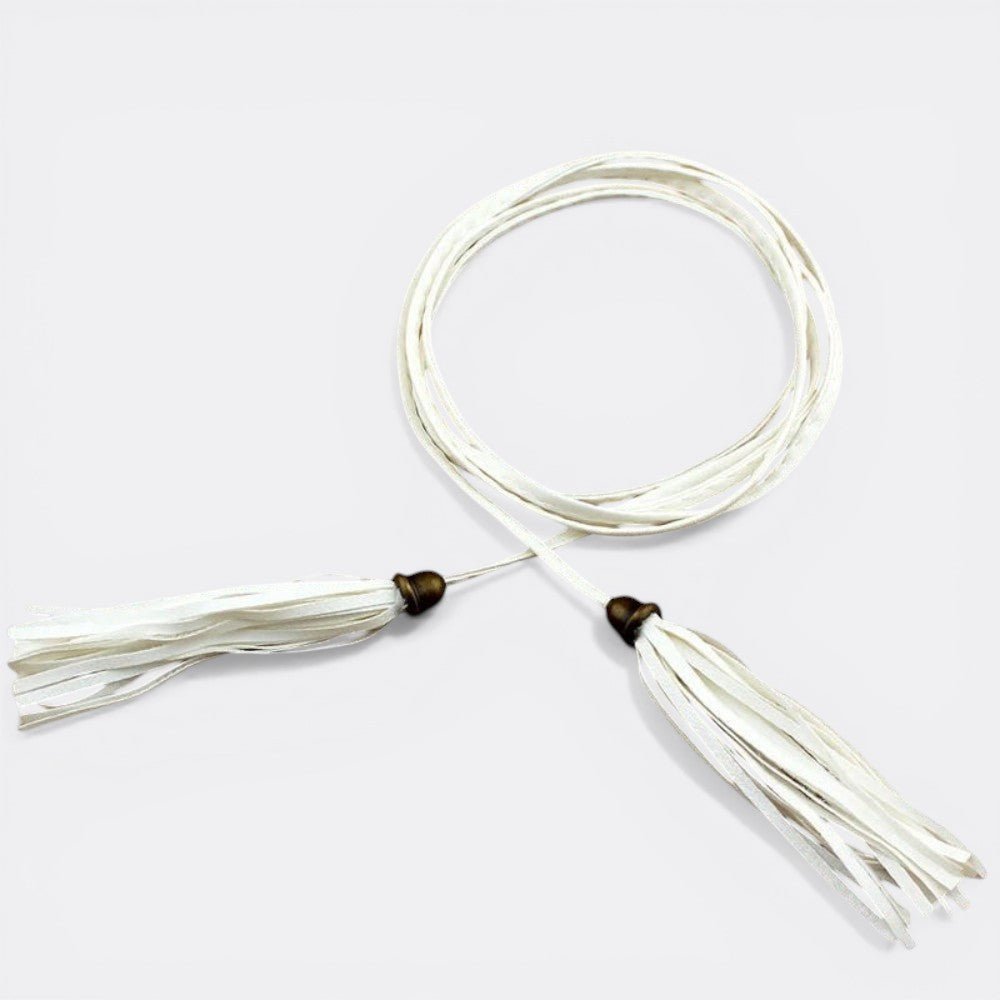 Ceinture Ficelle Femme - Blanc | Le monde de la ceinture
