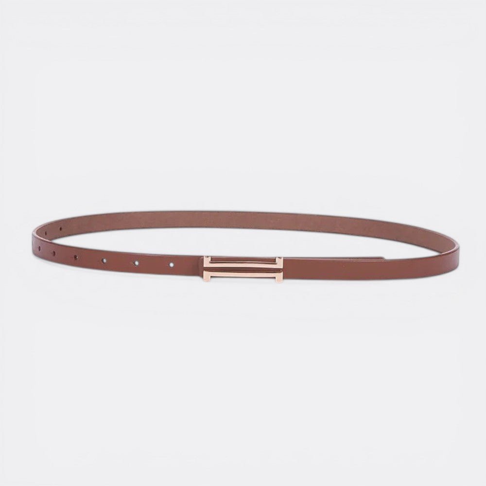 Ceinture Fine Luxe - Caramel 105cm | Le monde de la ceinture
