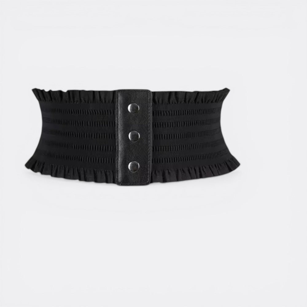 Ceinture Gainante Femme - Noir 70cm | Le monde de la ceinture