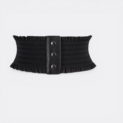 Ceinture Gainante Femme - Noir 70cm | Le monde de la ceinture