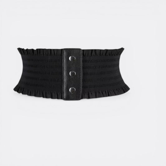 Ceinture Gainante Femme - Noir 70cm | Le monde de la ceinture