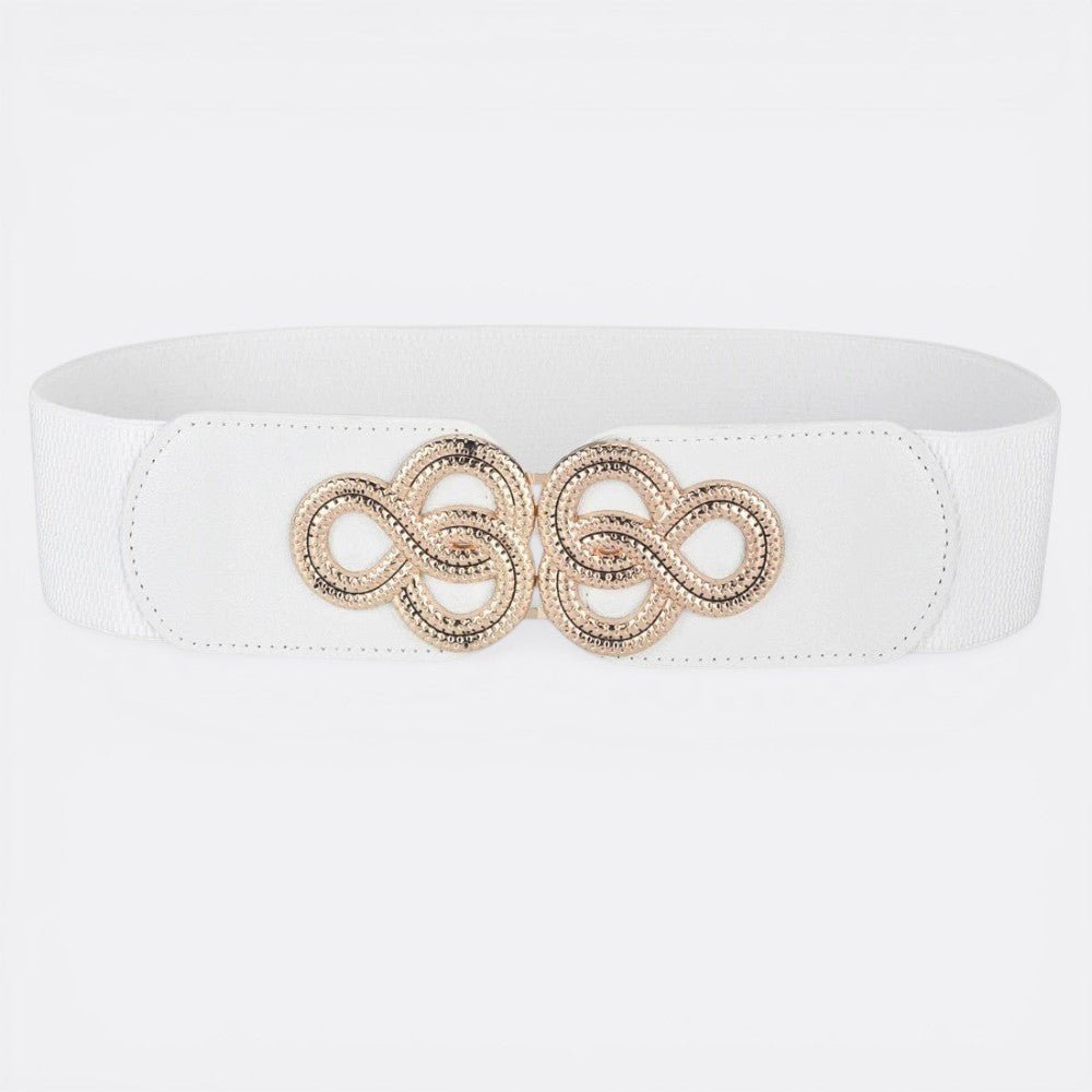 Ceinture Haute Femme - Blanc 65cm | Le monde de la ceinture