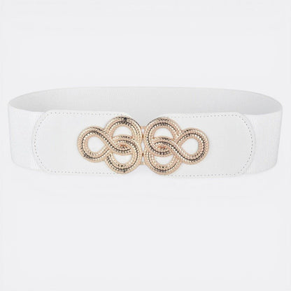 Ceinture Haute Femme - Blanc 65cm | Le monde de la ceinture
