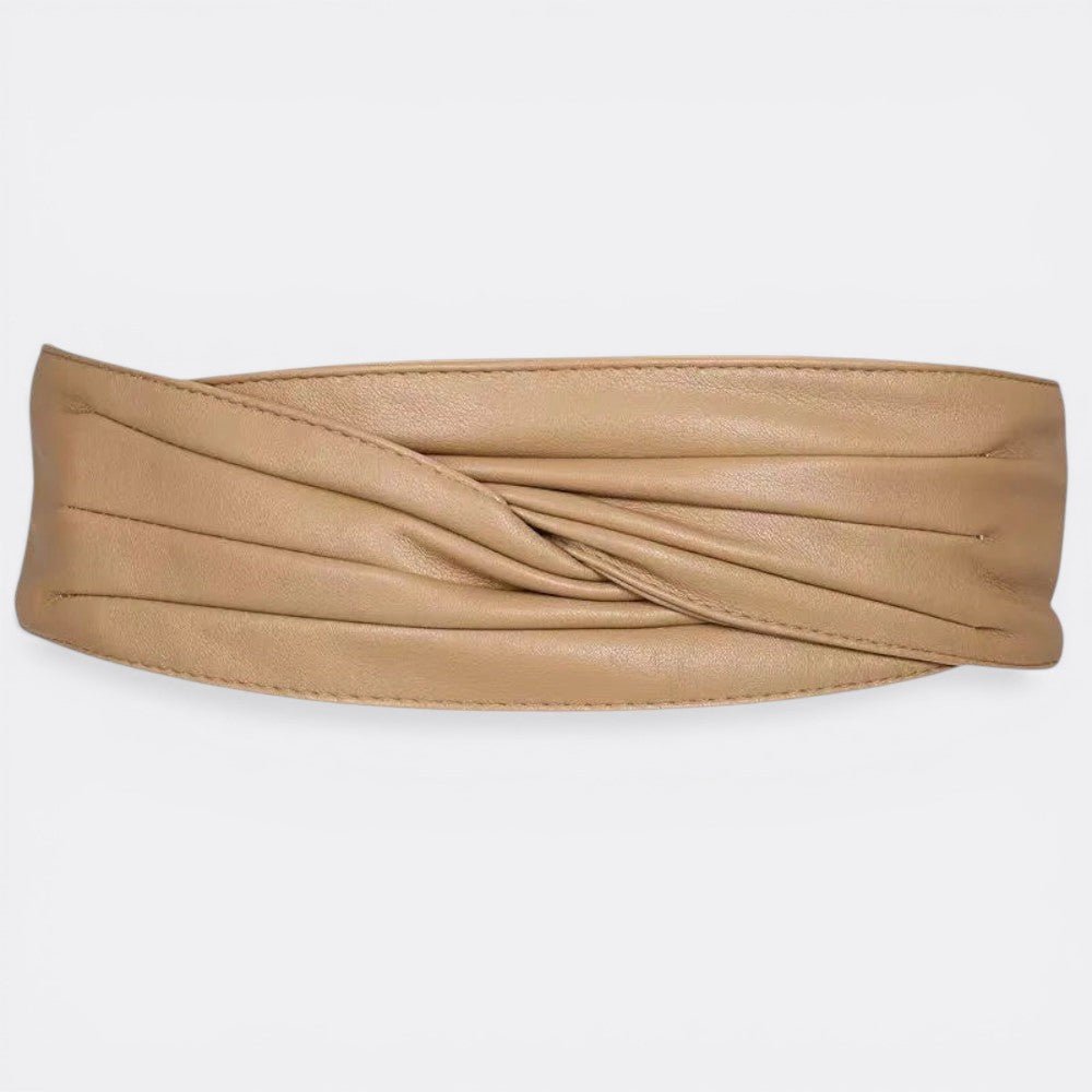 Ceinture Haute Femme Robe - Beige 100cm | Le monde de la ceinture