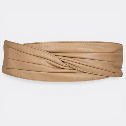 Ceinture Haute Femme Robe - Beige 100cm | Le monde de la ceinture
