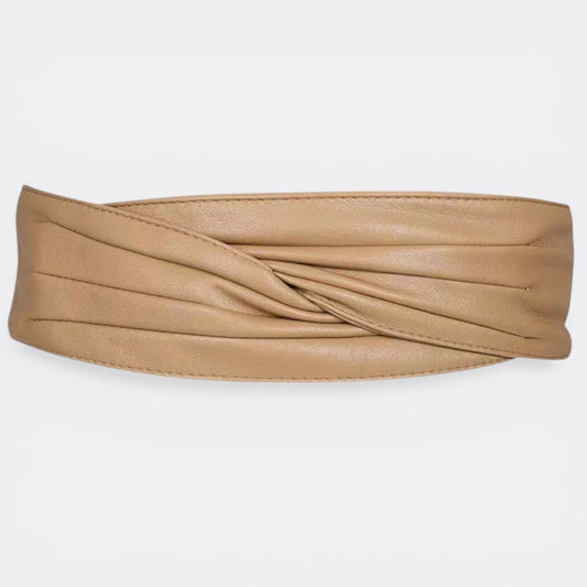 Ceinture Haute Femme Robe - Beige 100cm | Le monde de la ceinture