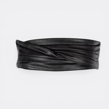 Ceinture Haute Femme Robe - Noir 100cm | Le monde de la ceinture