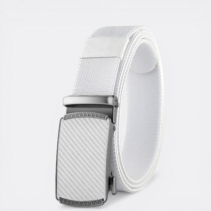 Ceinture Homme Ajustable - Blanc 115cm | Le monde de la ceinture