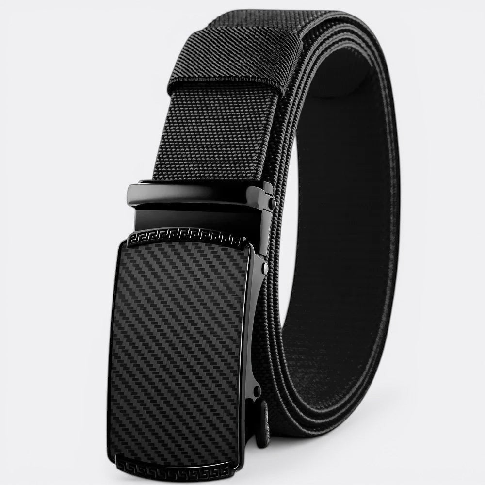 Ceinture Homme Ajustable - Noir 115cm | Le monde de la ceinture
