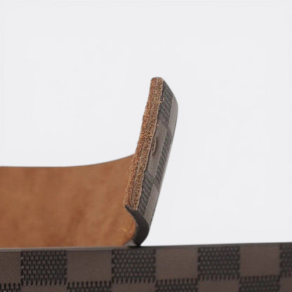 Ceinture Homme Carré - Noir 110cm | Le monde de la ceinture