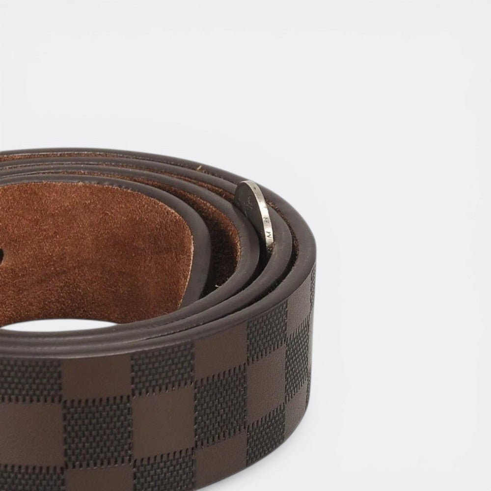 Ceinture Homme Carré - Noir 110cm | Le monde de la ceinture