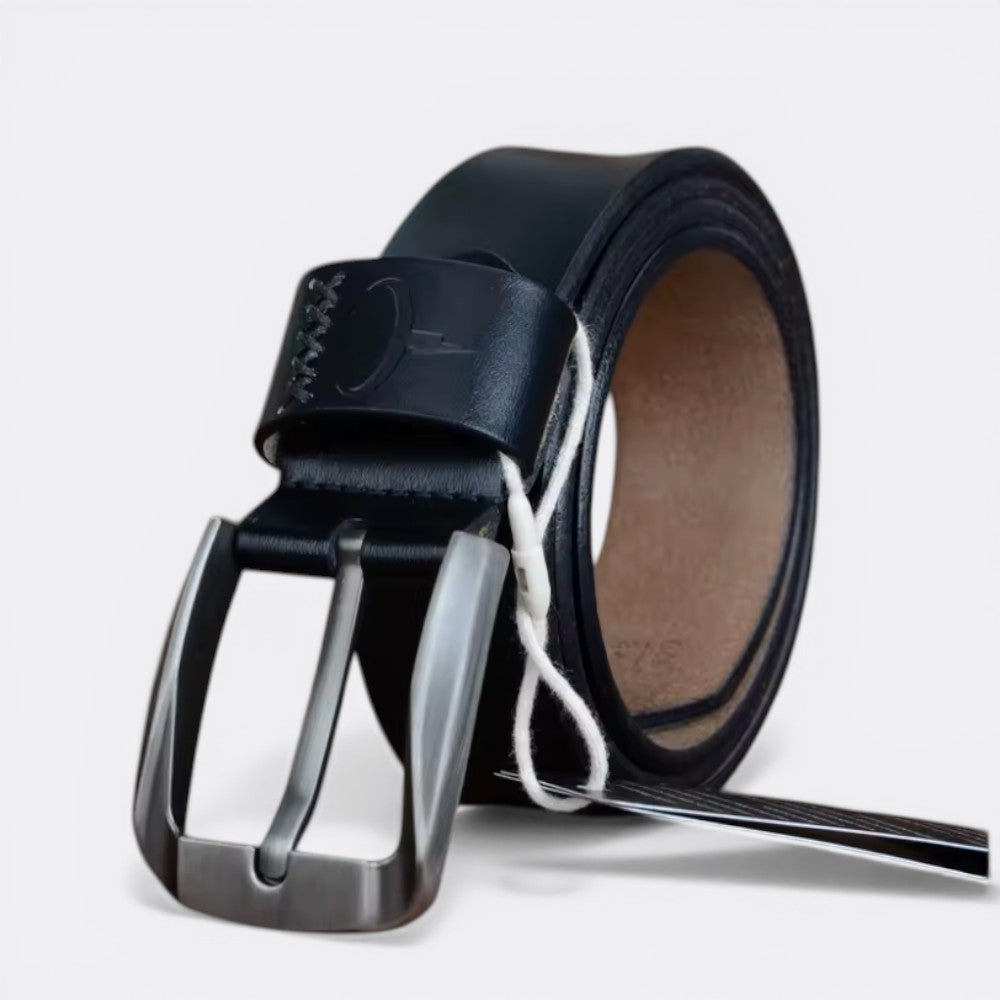 Ceinture Homme Cuir Simple - Noir 100cm | Le monde de la ceinture