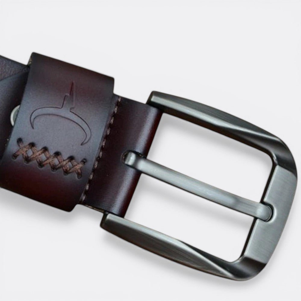 Ceinture Homme Cuir Simple - Noir 100cm | Le monde de la ceinture
