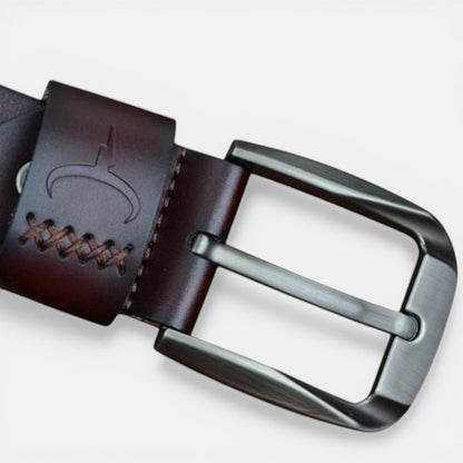 Ceinture Homme Cuir Simple - Noir 100cm | Le monde de la ceinture