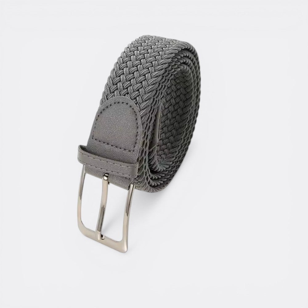 Ceinture Homme Tresse - Gris 105cm | Le monde de la ceinture