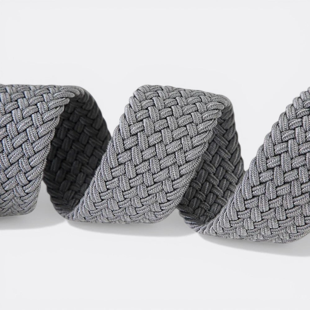 Ceinture Homme Tresse - Noir 105cm | Le monde de la ceinture
