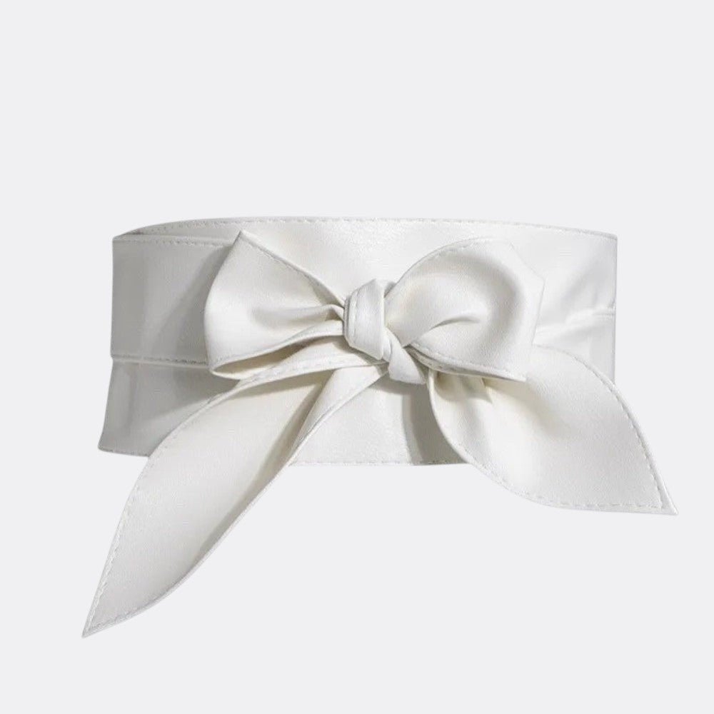 Ceinture Large a Noeud - Blanc 240cm | Le monde de la ceinture