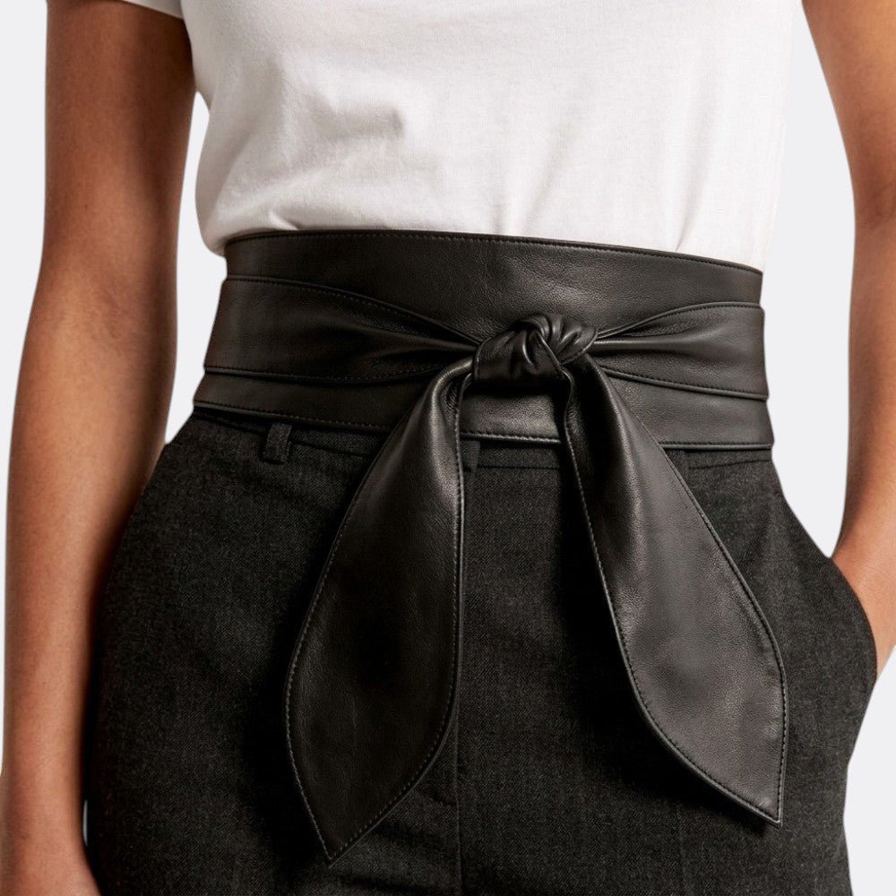 Ceinture Large a Noeud - Blanc 240cm | Le monde de la ceinture