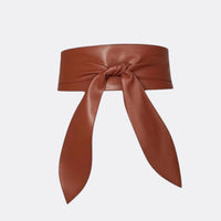 Ceinture Large a Noeud - Marron 240cm | Le monde de la ceinture