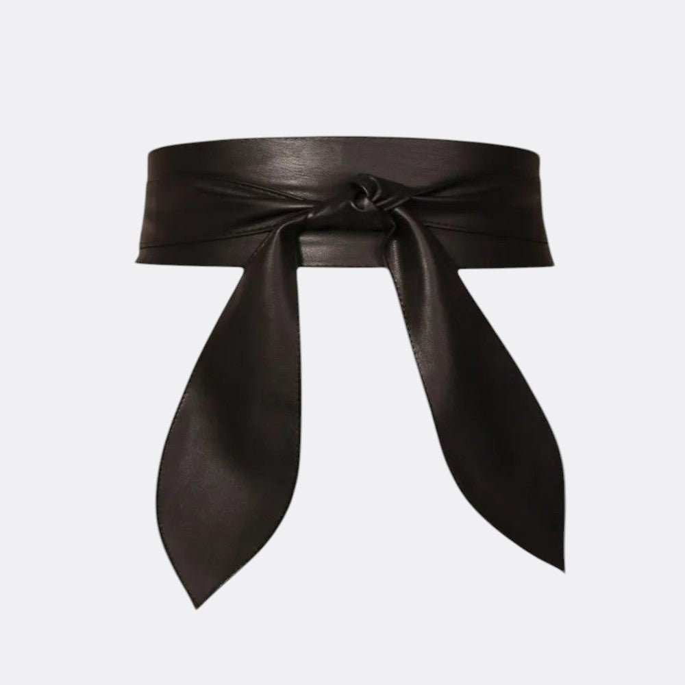 Ceinture Large a Noeud - Noir 240cm | Le monde de la ceinture