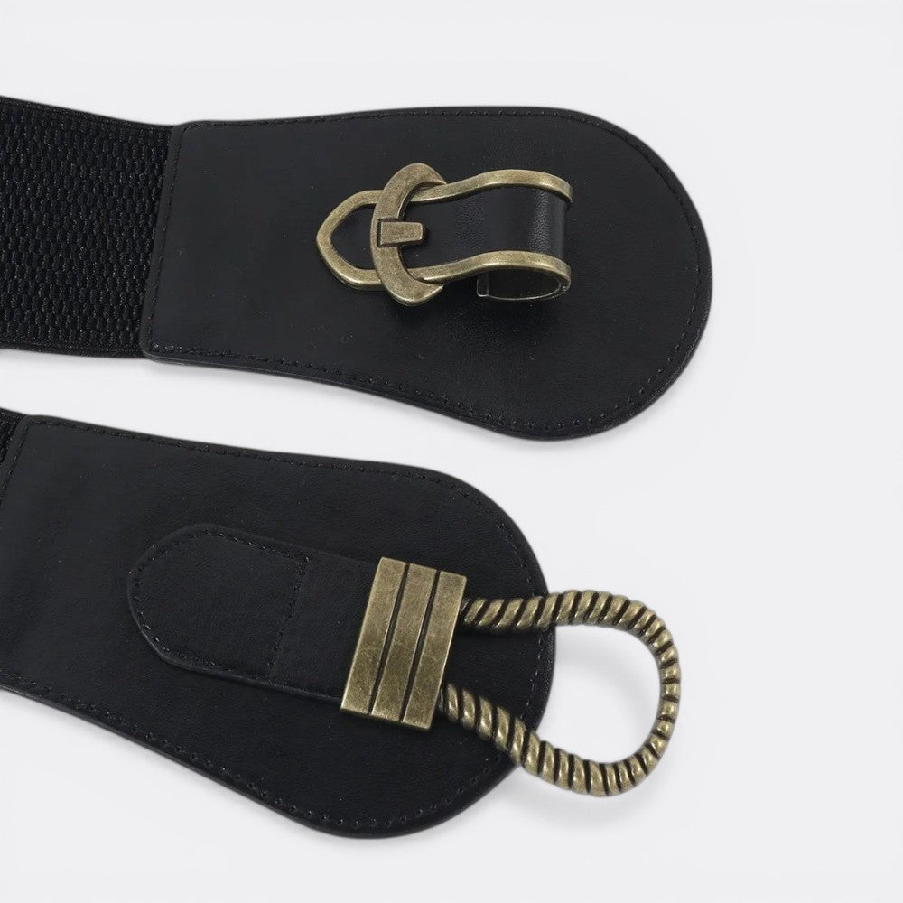 Ceinture Large Boucle Vintage - Léopard 65cm | Le monde de la ceinture