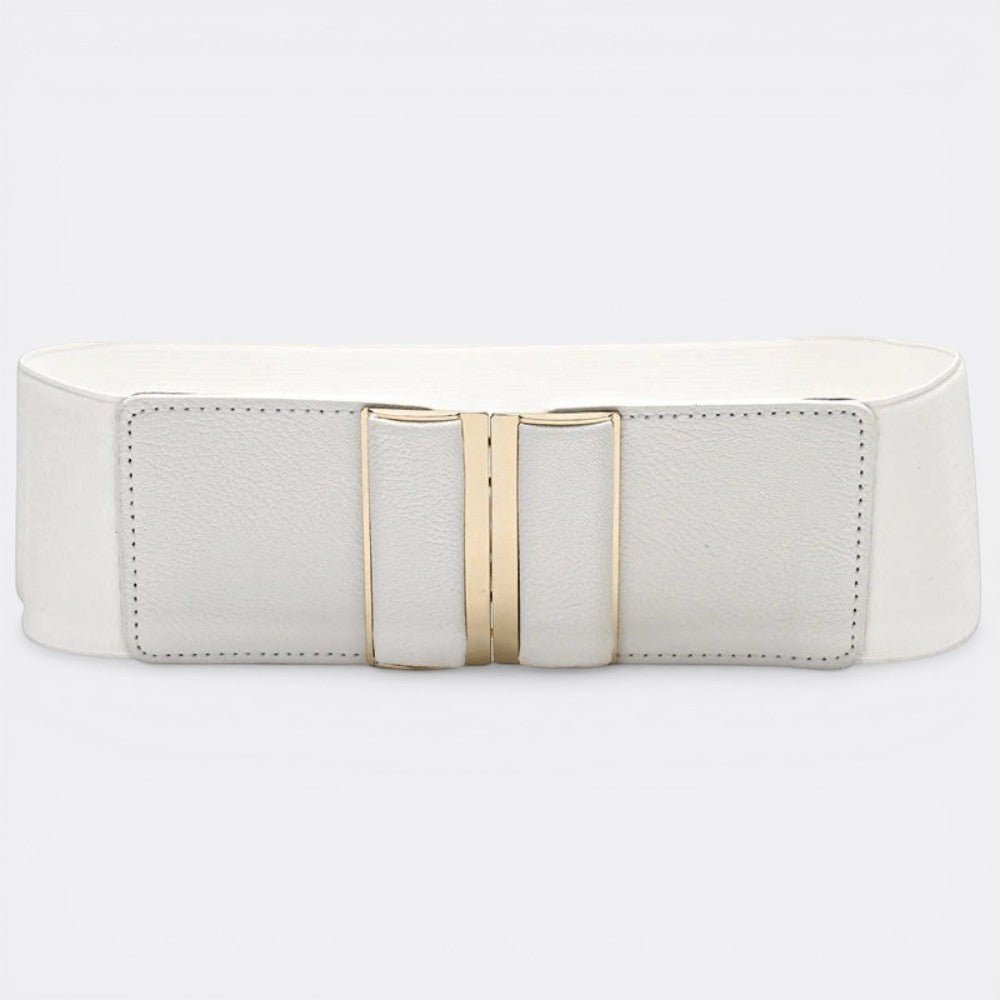 Ceinture Large Femme - Blanc 55cm(Waist 55 - 75cm) | Le monde de la ceinture