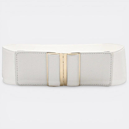 Ceinture Large Femme - Blanc 55cm(Waist 55 - 75cm) | Le monde de la ceinture