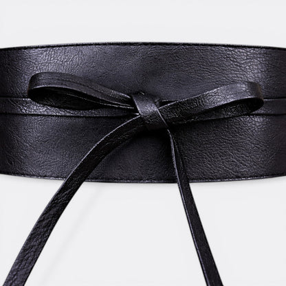 Ceinture Large Sans Boucle - Marron S | Le monde de la ceinture