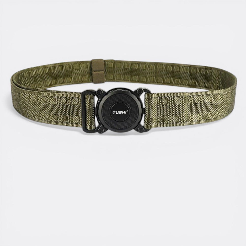 Ceinture Tactique Militaire - Marron 125cm | Le monde de la ceinture